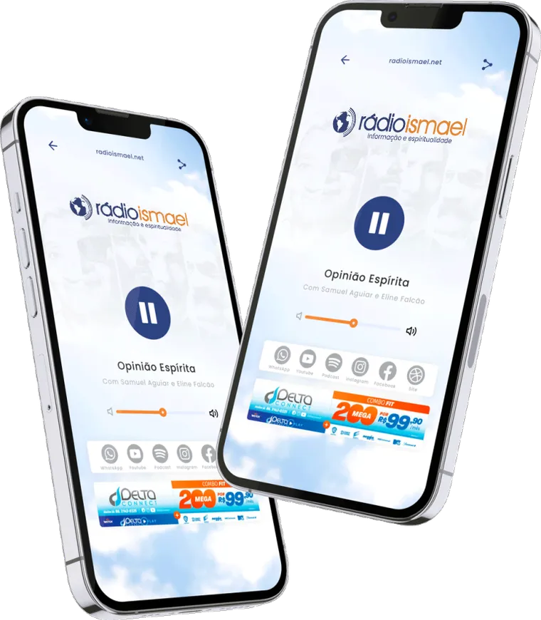 Aplicativo da Rádio Ismael no celular