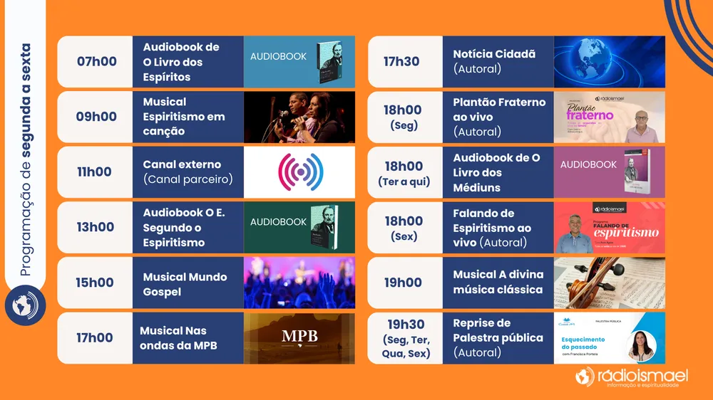 Programação da Rádio Ismael
